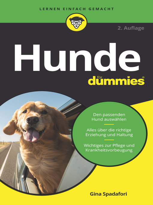 Title details for Hunde für Dummies by Gina Spadafori - Available